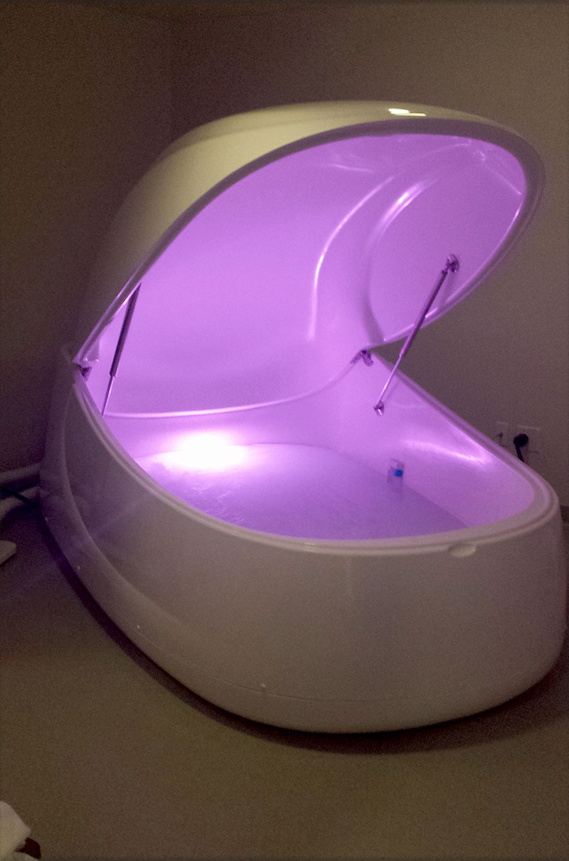 Purple Floatation Chamber